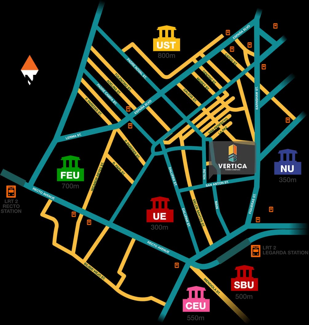 Vertica Torre Lorenzo location map