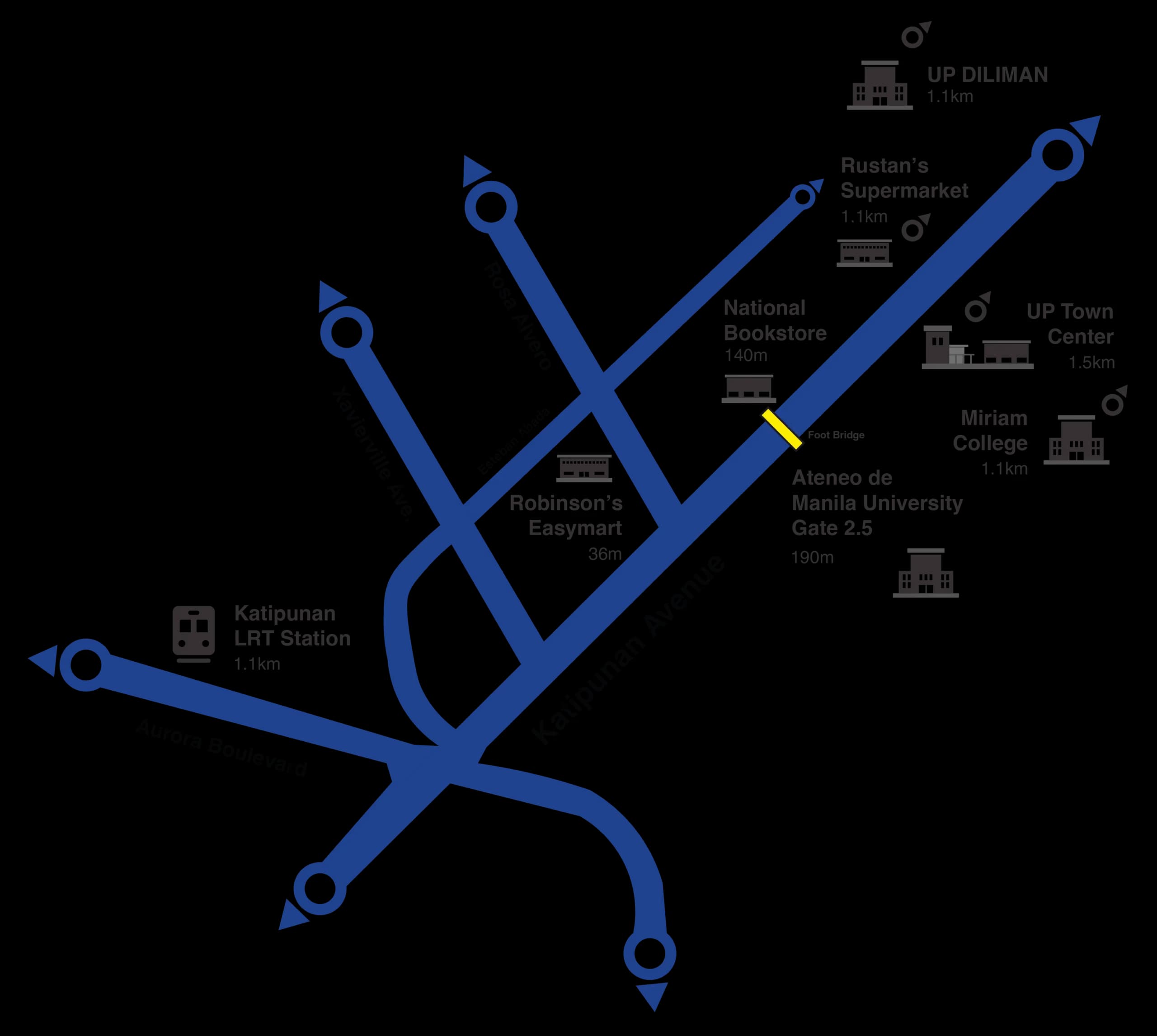 Torre Lorenzo Loyola East Tower location map